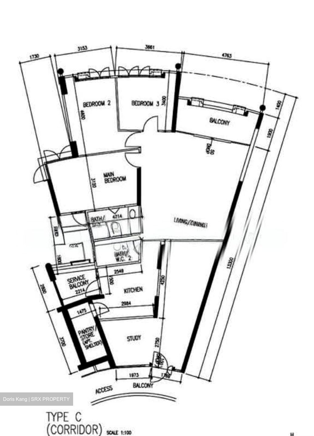 Blk 468C Blue Riverview (Sembawang), HDB Executive #631493651